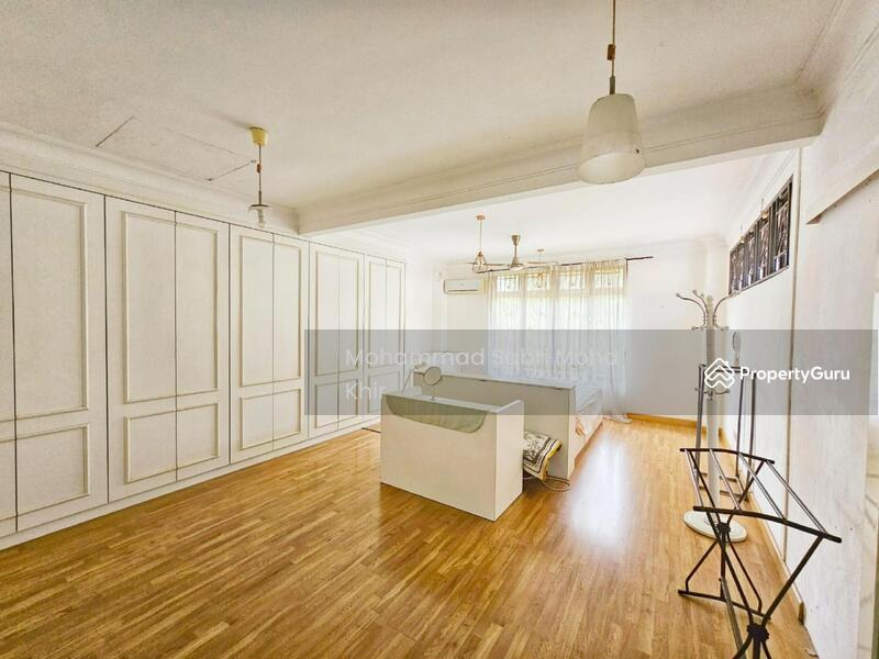 Bedroom with built in wardrobe. 