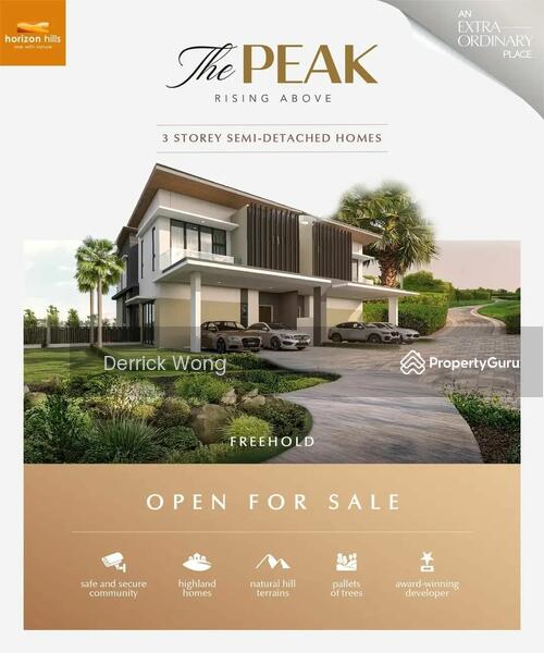 For Sale - New launch/ High elevation/ The peak/ Horizon hills/ Leisure farm/ Emerald bay/ Senibong cove