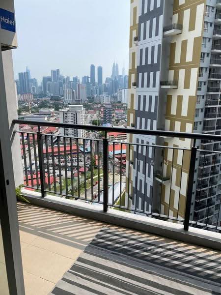 Condominium for Rent at Platinum Splendor Residence - Tabber Tan - Balcony - PropertyGuru.com.my