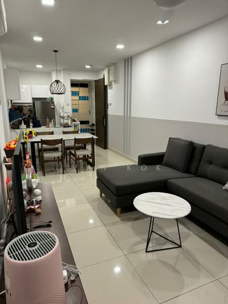 Service Residence for Rent at H2O Residences - Ivan Kok - Living Room - PropertyGuru.com.my