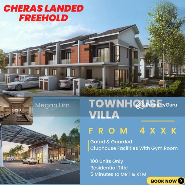 Untuk Dijual - New Luxury Townhouse Villa @ Cheras South (Balakong)