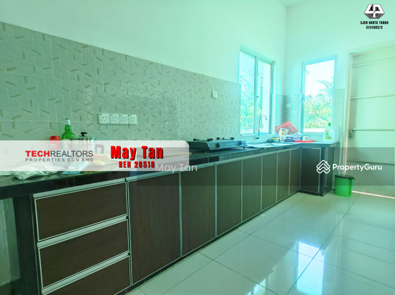 For Rent - KULIM GATED Fully Furnished Semi D House at Taman Brokoli Indah BKE Kulim Hi Tech