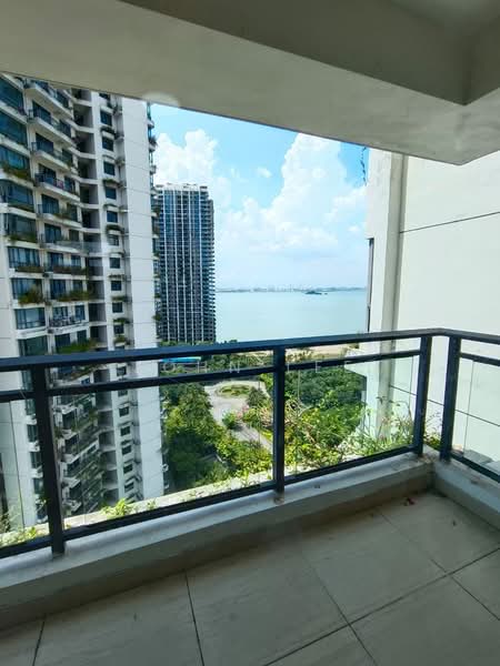 Pangsapuri untuk Disewa di Starview Bay @ Forest City - John Lee - Balcony - PropertyGuru.com.my