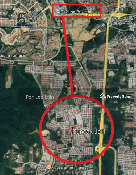Untuk Dijual - Commercial land at Taman Puncak Jalil
