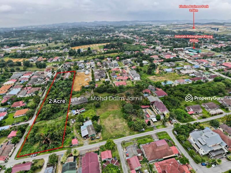 Untuk Dijual - Freehold: Bungalow + Dusun Buahan + Anak Sungai. Kuang, Sg Buloh