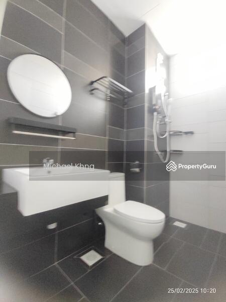 Kondominium untuk Disewa di The Sky @ Tripark - Michael Khng - Master Bathroom - PropertyGuru.com.my