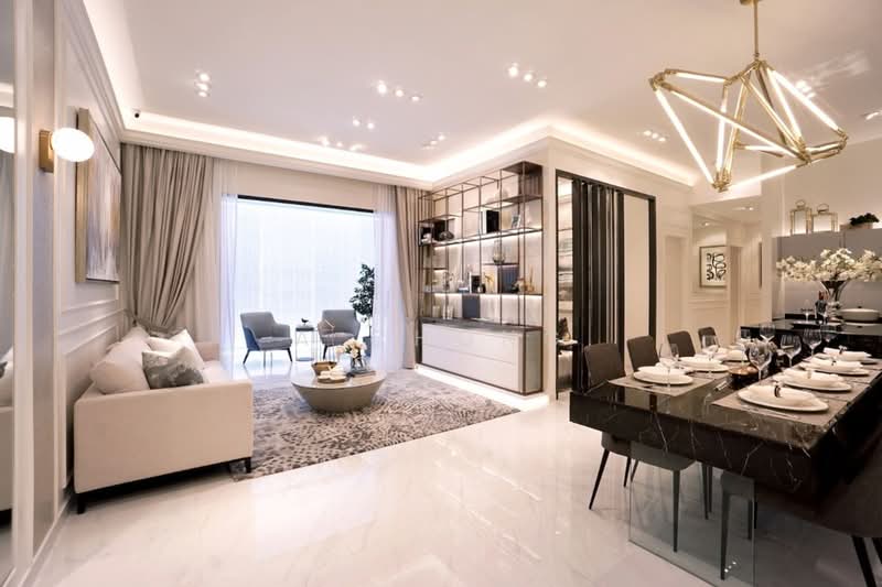 Servis Apartment untuk Dijual di Fraser Residence (188 Suites) - A Chong - Living Room - PropertyGuru.com.my