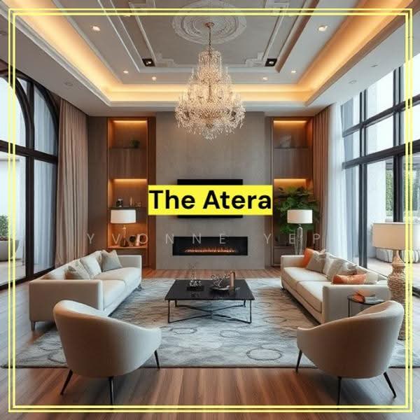 Kediaman Servis untuk Dijual di The Atera @ Petaling Jaya - Phase 2 - Yvonne Yep - Living Room - PropertyGuru.com.my
