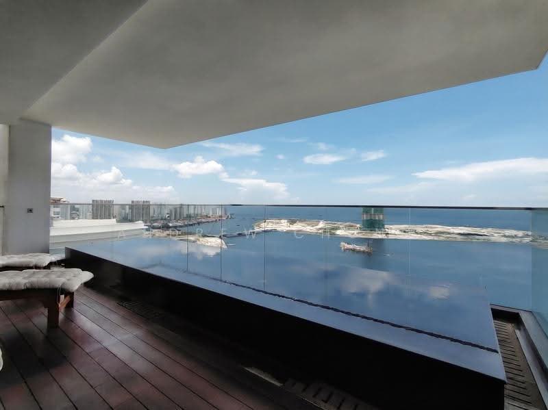 Kondominium untuk Disewa di Setia V Residences - Andrew Chong - Balcony - PropertyGuru.com.my