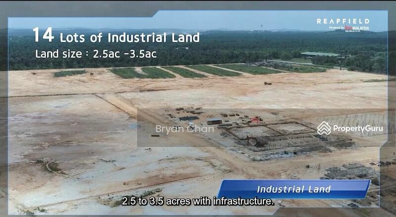 For Sale - 2.5 to 3.4 acres Suria Industrial Park Sepang Industrial Land near KLIA