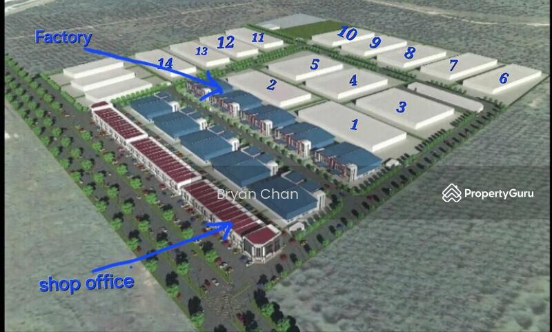 For Sale - 2.5 to 3.4 acres Suria Industrial Park Sepang Industrial Land near KLIA