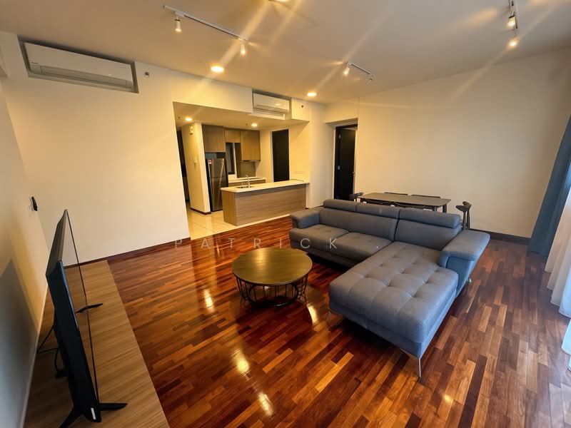 Kondominium untuk Disewa di The Tamarind - Patrick . - Living Room - PropertyGuru.com.my