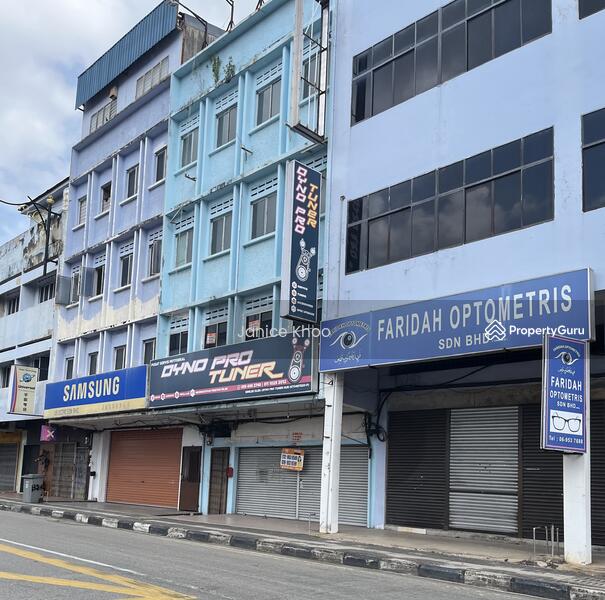 For Sale - Muar Jln Salleh 24x80 4 storey Shoplot for Sell