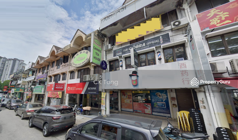 For Sale - Taman Setapak Indah, Jalan Genting Klang, Kuala Lumpur (3 Storey) Shop For SALE