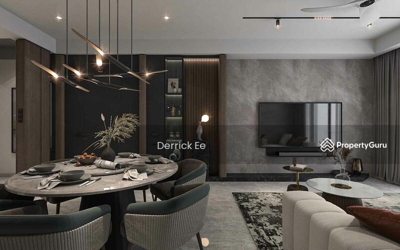 For Sale - 2025 Q4 Completion Low Density 300+ Units only Golf club resort Luxury CONDO 3R/4B Free furnishing