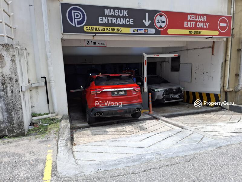 Entrance to Basement Car Park