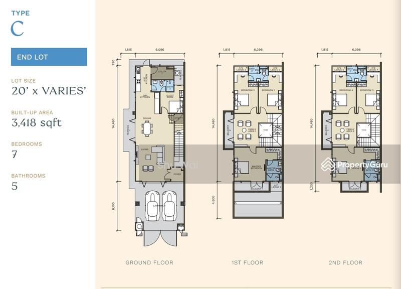For Sale - NEW LAUNCH TAMAN BUKIT MANDARIN-康乐3STY SUPERLINK(Oversea Buyer Are Welcome)