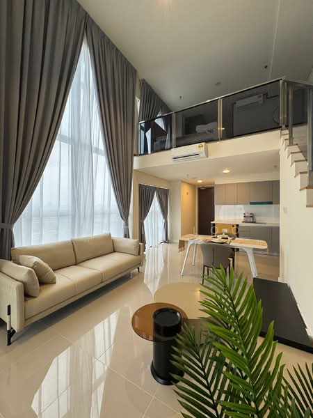 Service Residence for Rent at 8th & Stellar - Austin Loo - Living Room - PropertyGuru.com.my