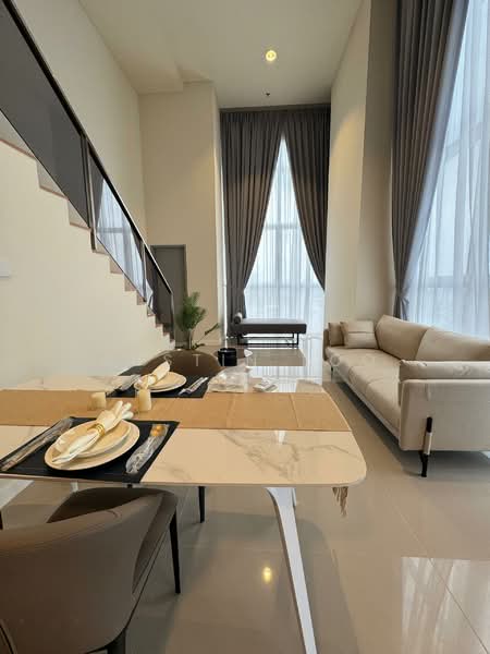 Service Residence for Rent at 8th & Stellar - Austin Loo - Living Room - PropertyGuru.com.my