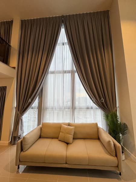Servis Apartment untuk Disewa di 8th & Stellar - Austin Loo - Living Room - PropertyGuru.com.my