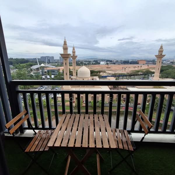 Service Residence for Sale at Suria Residence - YC Lee - Balcony - PropertyGuru.com.my