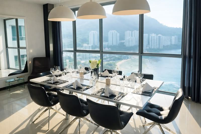 Kondominium untuk Dijual di Infinity Beachfront Condominium - Billy Teh - Dining Room - PropertyGuru.com.my