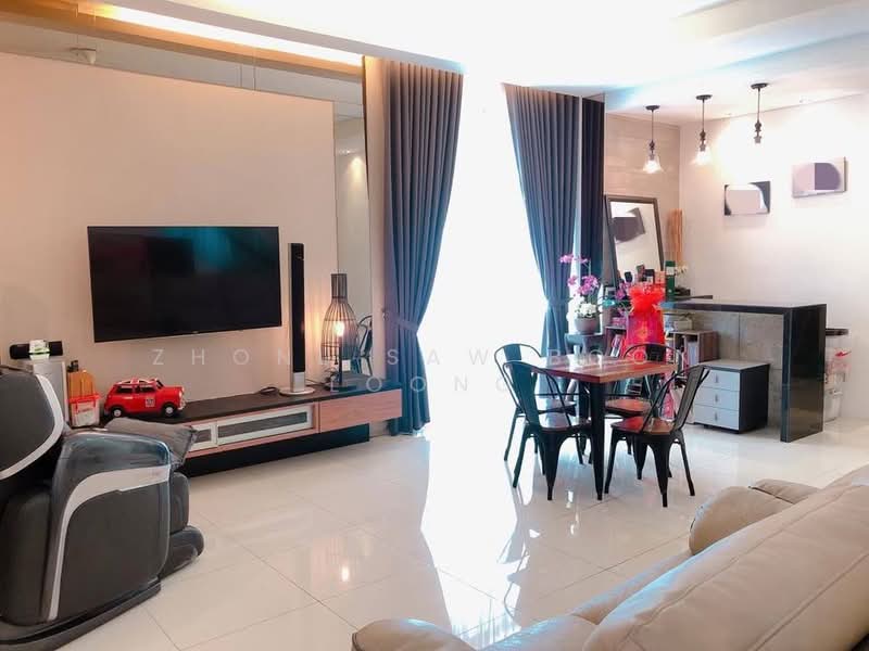 Rumah Teres 3 Tingkat untuk Dijual di Minden Heights (Gelugor) - Zhonl Saw Boon Loong - Living Room - PropertyGuru.com.my