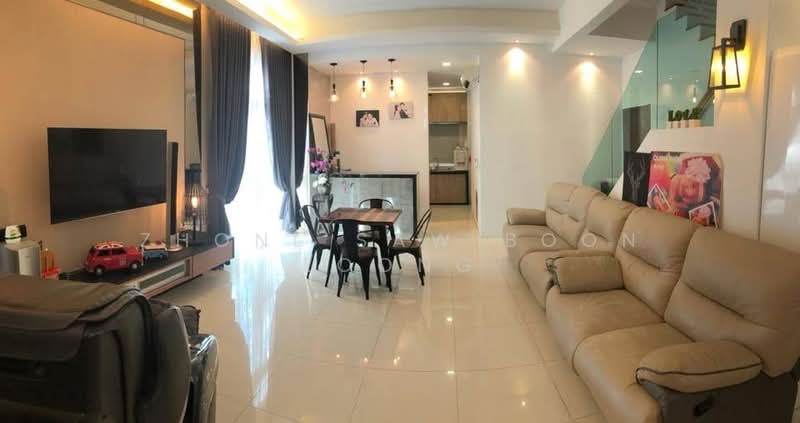 Rumah Teres 3 Tingkat untuk Dijual di Minden Heights (Gelugor) - Zhonl Saw Boon Loong - Living Room - PropertyGuru.com.my
