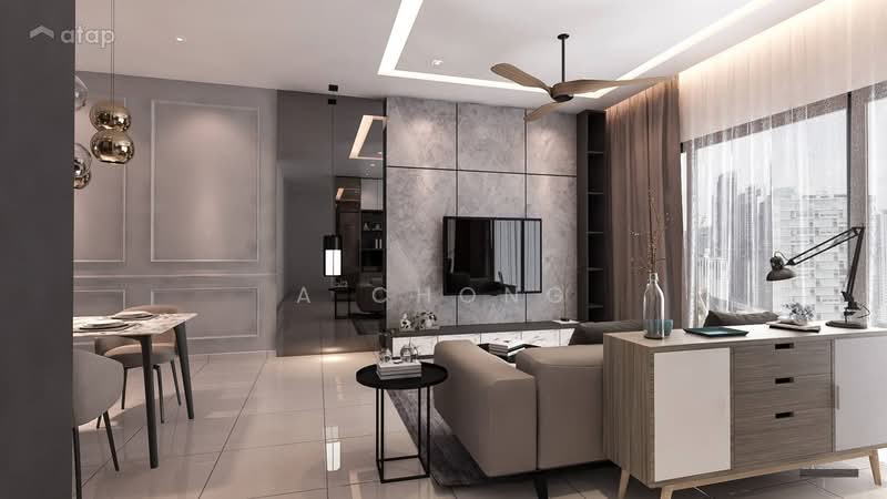 Kondominium untuk Dijual di Damansara Foresta - A Chong - Living Room - PropertyGuru.com.my