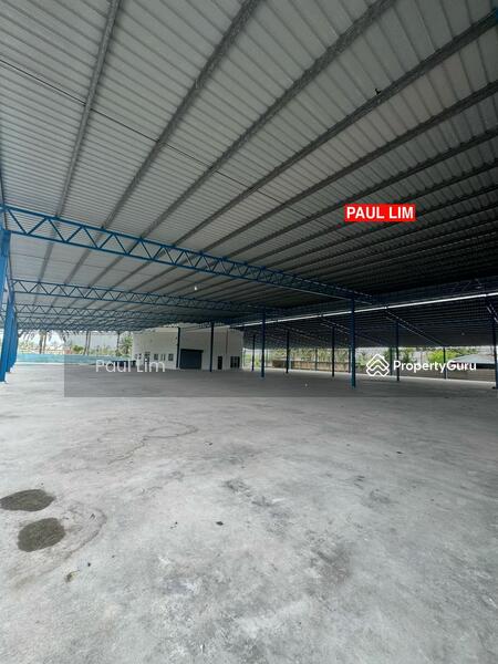 Untuk Disewa - WAREHOUSE RENT AT SUNGAI JAWI 52000 SQFT FOR SALE RM12M FOR RENT RM52K PER MONTH VIEW TO OFFER