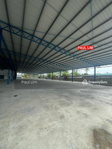 Untuk Disewa - WAREHOUSE RENT AT SUNGAI JAWI 52000 SQFT FOR SALE RM12M FOR RENT RM52K PER MONTH VIEW TO OFFER