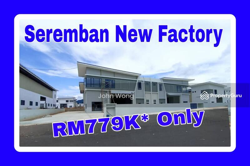 For Sale - New Semi-D Factory near Taman Tuanku Jaafar,Senawang,Seremban 2,Bunga Tanjung,Ampangan,Mutiara Galla