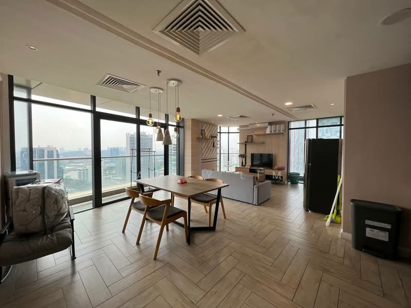 Servis Apartment untuk Disewa di Marriot International Hotel @ Empire City - Hailey Lim - Living Room - PropertyGuru.com.my