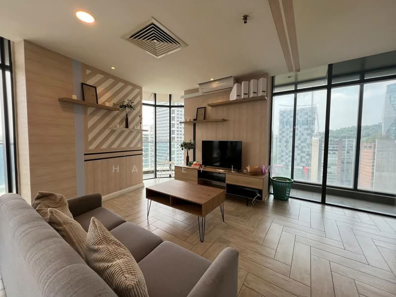 Servis Apartment untuk Disewa di Marriot International Hotel @ Empire City - Hailey Lim - Living Room - PropertyGuru.com.my