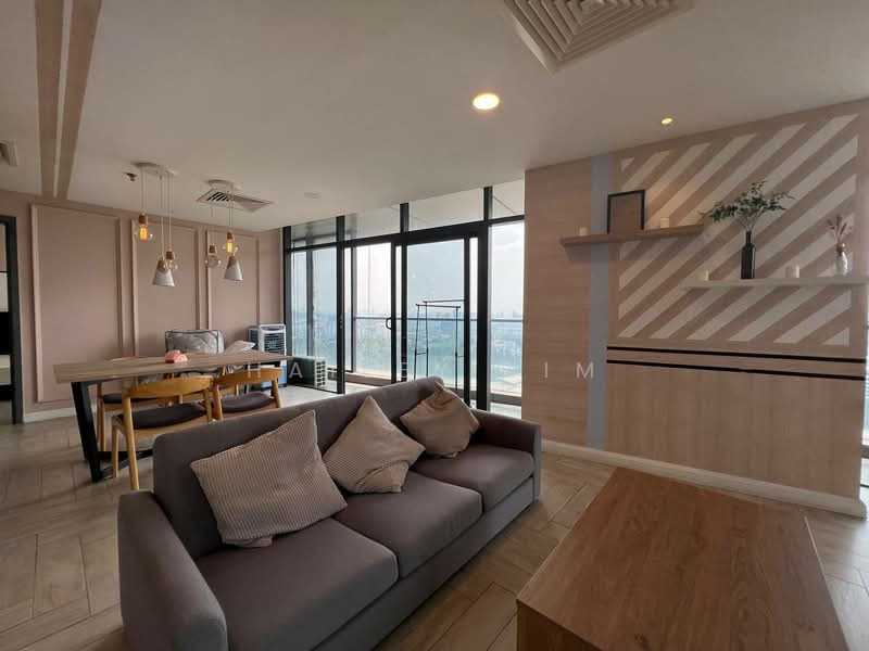 Servis Apartment untuk Disewa di Marriot International Hotel @ Empire City - Hailey Lim - Living Room - PropertyGuru.com.my