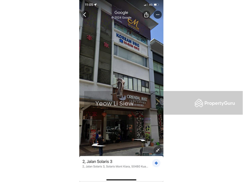 Untuk Dijual - SOLARIS 4 STOREY WITH LIFT | FREEHOLD | PRIME LOCATION | GOOD FRONTAGE