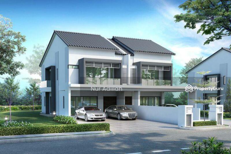 Untuk Dijual - Rumah Berkembar Dua Tingkat di Kubang Semang Penang
