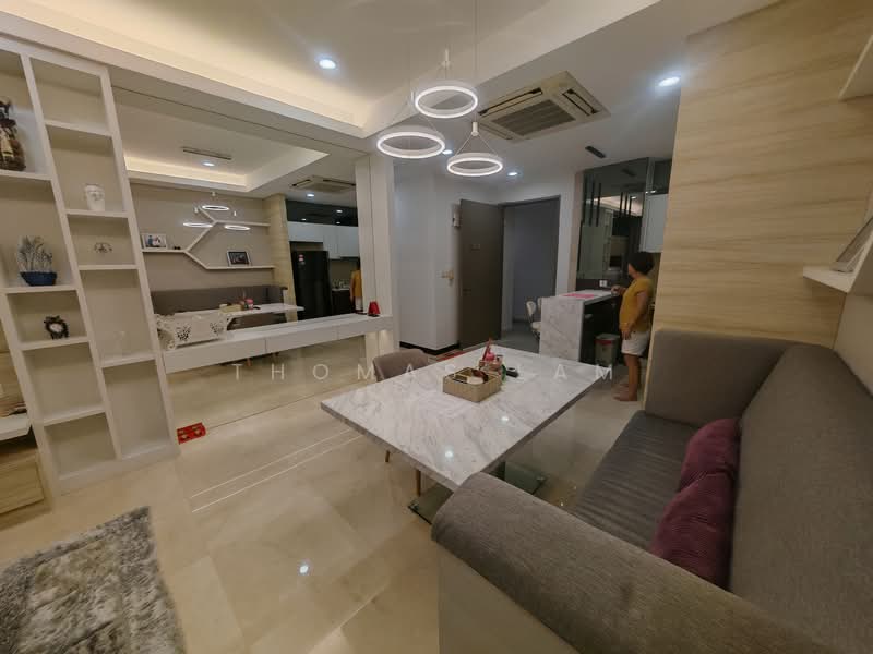Service Residence for Sale at Silverscape Residences - Thomas Lam - Living Room - PropertyGuru.com.my