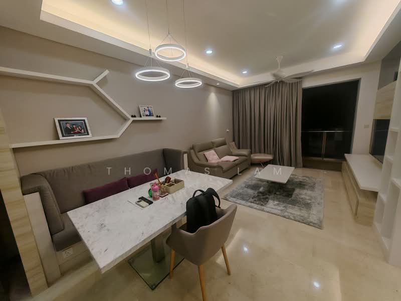 Service Residence for Sale at Silverscape Residences - Thomas Lam - Living Room - PropertyGuru.com.my
