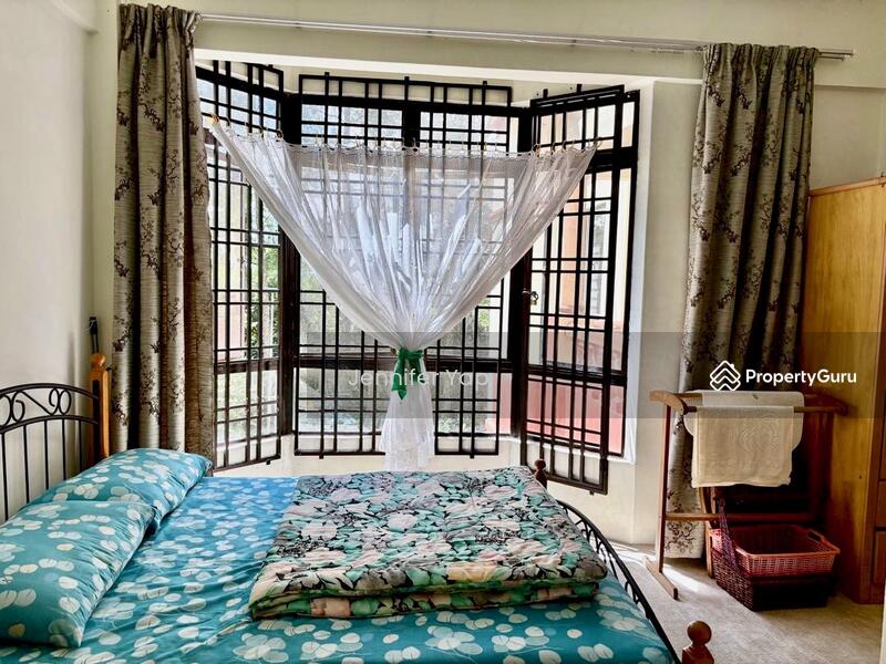 Master bedroom with attached bathroom