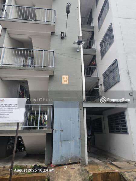 Untuk Dijual - Rumah Pangsa Bercham