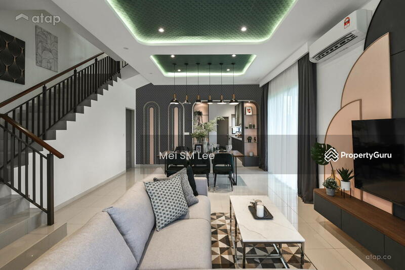 Twin Palms, Sungai Long Living Room