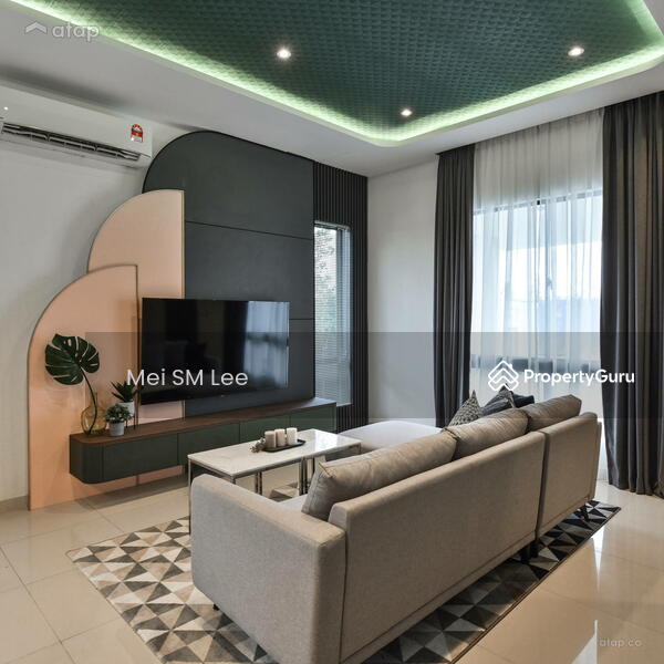 Twin Palms, Sungai Long Living Room