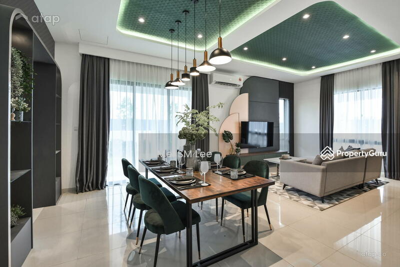 Twin Palms, Sungai Long Living Room