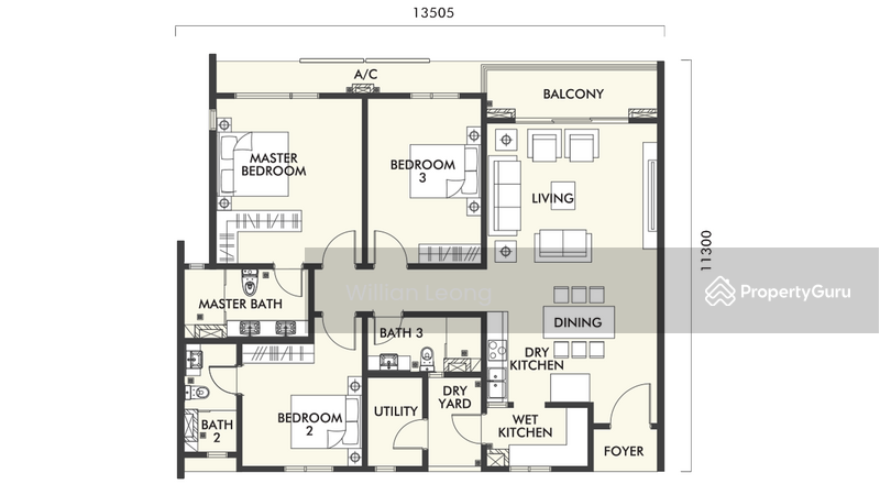 Condominium for Sale at TRIA Seputeh in 9 Seputeh, Kuala Lumpur - Willian Leong - PropertyGuru.com.my