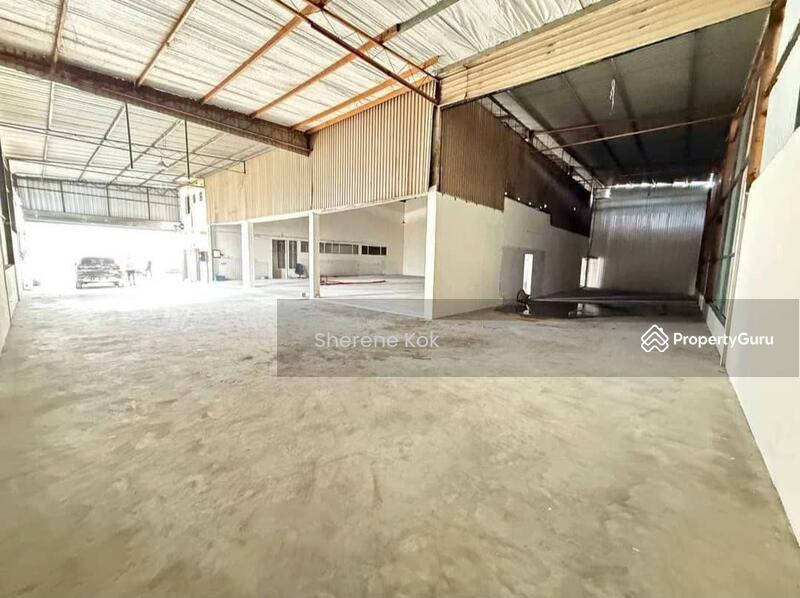 Untuk Disewa - For Rent - Semi D Factory Warehouse @ Demak Laut