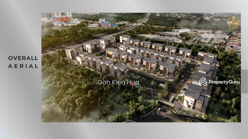 Untuk Dijual - New 2 & 3 Stry Semi-D & Bungalow Factories @A Park Industrial @ Bangi, Selangor
