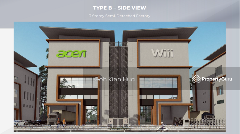 Untuk Dijual - New 2 & 3 Stry Semi-D & Bungalow Factories @A Park Industrial @ Bangi, Selangor