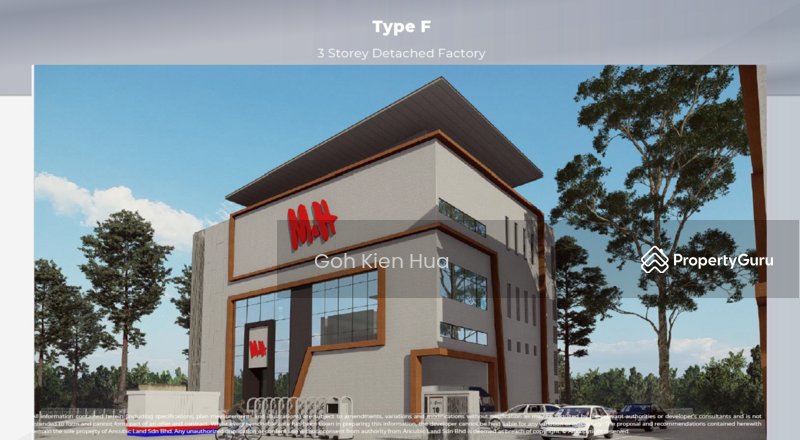 Untuk Dijual - New 2 & 3 Stry Semi-D & Bungalow Factories @A Park Industrial @ Bangi, Selangor
