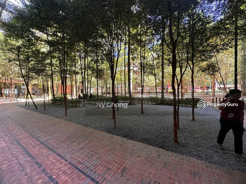 Landscaped Plaza